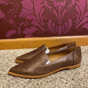 NEW Frye Kenzie Venetian Bronze Flats